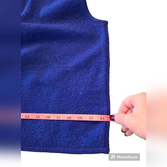 University of Florida Gators Wool Vest, Jett Wear, Blue zip up, unisex XL - Picture 5 of 7